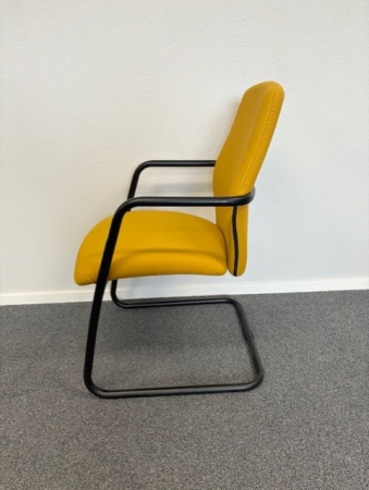 Vergaderstoelen Uni Sitland geel