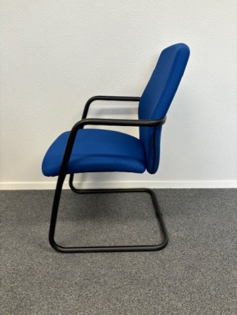 Vergaderstoelen Uni Sitland blauw (jong gebruikt)